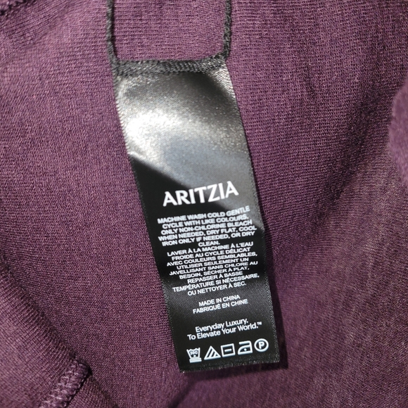 BABATON Currency Polo long sleeve in Noble purple colour, STILL IN STORE - Picture 7 of 9